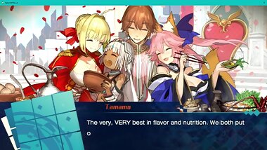 Fate/Extella True Route Golden Poem Walkthrough Part 7 JAP ENG Sexy Outfits