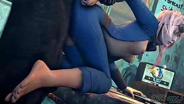 Final Fantasy Vault Girl Lightning SFM Special