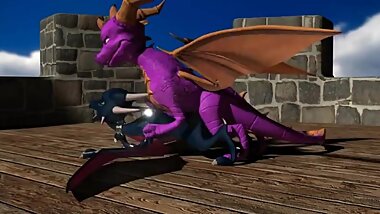 cynder + spyro sex