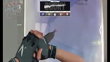 STEP DAD CAME IN WITHOUT A CONTROLLER *NOT CILCKBAIT* (1v1 valorant)