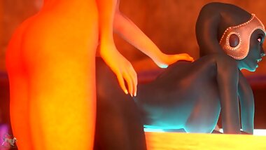 Mandalorian Spends His Bounty Money On Twi'lek Buttsex (as one does...)
