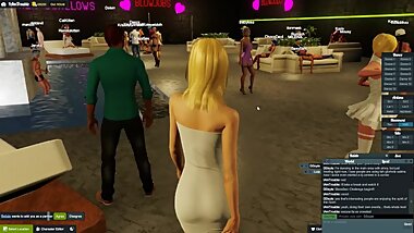84 Standing room only at THE BLOWJOB LOUNGE