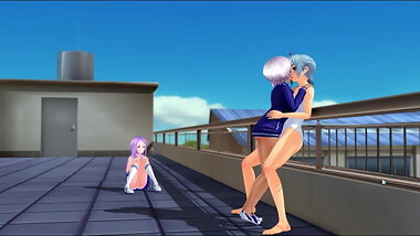 school girls foot are just cute hentai 3D