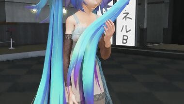 MMD Miku Luka Magnet