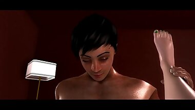 StuckInAPool Vid 38b - The Tattoo Two (Male Female)