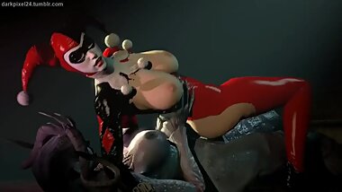 Harley Quinn fucked by the devil 3