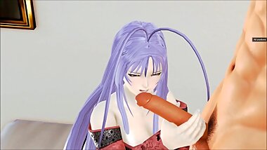 Maya Natsume visits for a quickie (Honey Select: Tenjo Tenge)