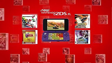 Introducing the New Nintendo 2DS XL Mario Kart 7 Bundle!