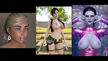 3D Plastic Beauties Slideshow