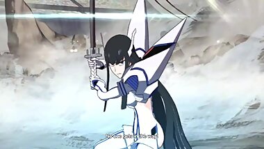 Satsuki Takes On 100 Men KILL la KILL - IF