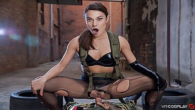 VRCosplayX Your Cock Makes Quiet Speak In METAL GEAR SOLID A XXX