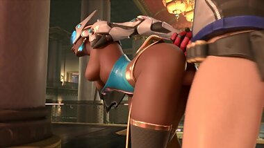 Symmetra Overwatch 3d Animation Compilation [10 min + Full HD]