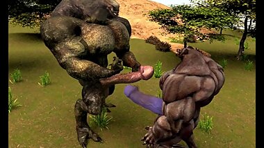 Sangheili Wolf Muscle Growth - Part 1 slow Version
