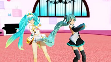 MMD Pandora+Love Shake - Foreign XRAY