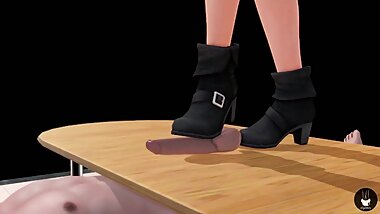 Honey Select Heeljobs - A Little Fun With a Cockboard