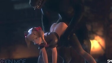 Monster vs D.va - Werewolf Overwatch