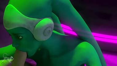 Choobies (Star Wars 3d Parody ) Twi'lek dancer gives the VIP BJ treatment