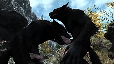 Skyrim SexLab Werewolf Blowjob