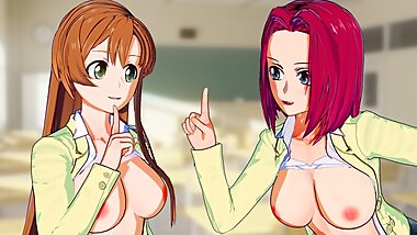 Code Geass - Futa Kallen X Shirley 3D Hentai