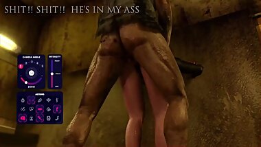 3D Video Kitana Eyes facialized by Goro