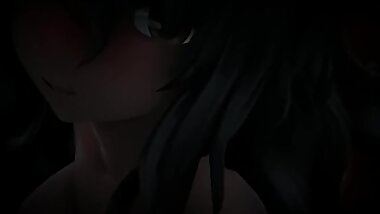 [MMD R-18] Fucking in a Dark Bathroom