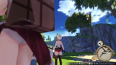Hentai Reisalin peeping girl's pants