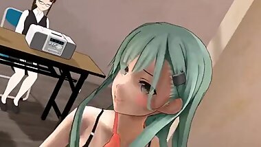 [MMD R-18] Suzuya Enters Dance Competition with Porno Surprise