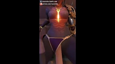 Overwatch Hentai Pharah hentai 3d