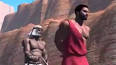Desert Dungeon Gengoro Tagame 3DCG HardCore animation