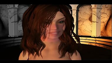 Animated Celebrity Striptease Angelina Jolie