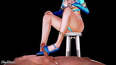 Honey Select Heeljob with Mary Jane Shoes