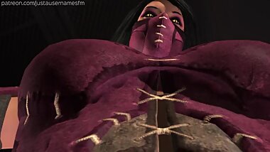 Facefucked by Mileena Futa Taker POV