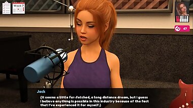 MELODY: Cute Girl in a Music Studio-Ep78