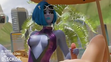 Widowmaker Nice Handjob