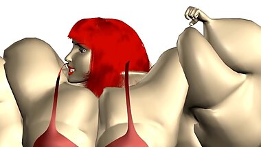 Muscle growth 3d