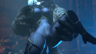 Dark Elf (3D) Hentai