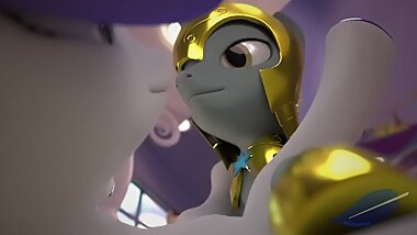 Rarity ass gets the Royal Treatment