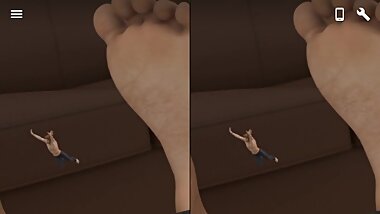 SHRUNKEN ANT-MEN In Her House Part 1 (Side by Side 3D POV)