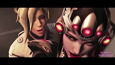 Widowmaker Fucks and Gets Fucked