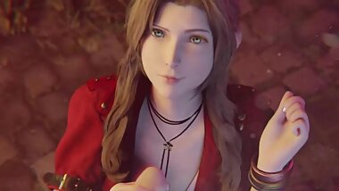 Final Fantasy 7 Aerith Handjob