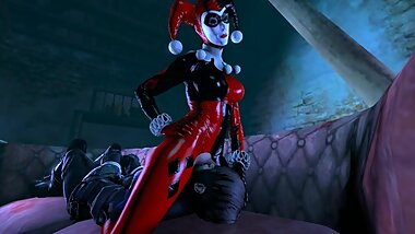 Harley vs Nightwing