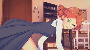 (3D Hentai)(Little Witch Academia) Sex with Amanda O'Neill