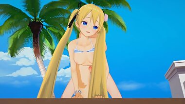 (3D Hentai)(Dead or Alive) Sex with Marie