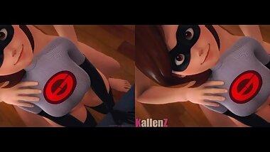 Helen Parr 3D Gets Pounded