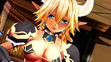 [MMD] R-18 Bowsette LUVORATORRRRRY!