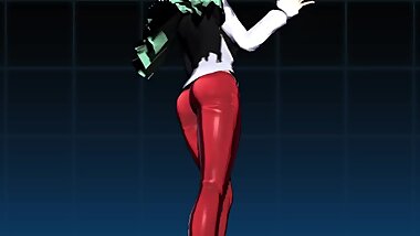 Examining Morrigan Alt.Outfit - UMVC3