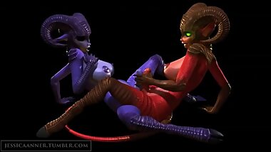 Blue & Red - Midnight Frenzy
