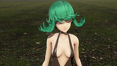 ?MMD?One Punch Man Tatsumaki Lamb. Omake