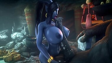 draenei titsjob