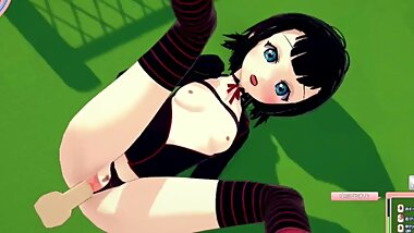 Mavis Dracula having sex in POV (hotel transylvania)